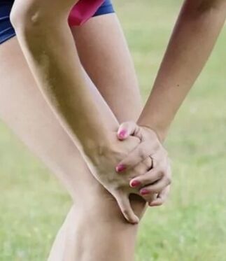 Ból kolana w osteochondrozy